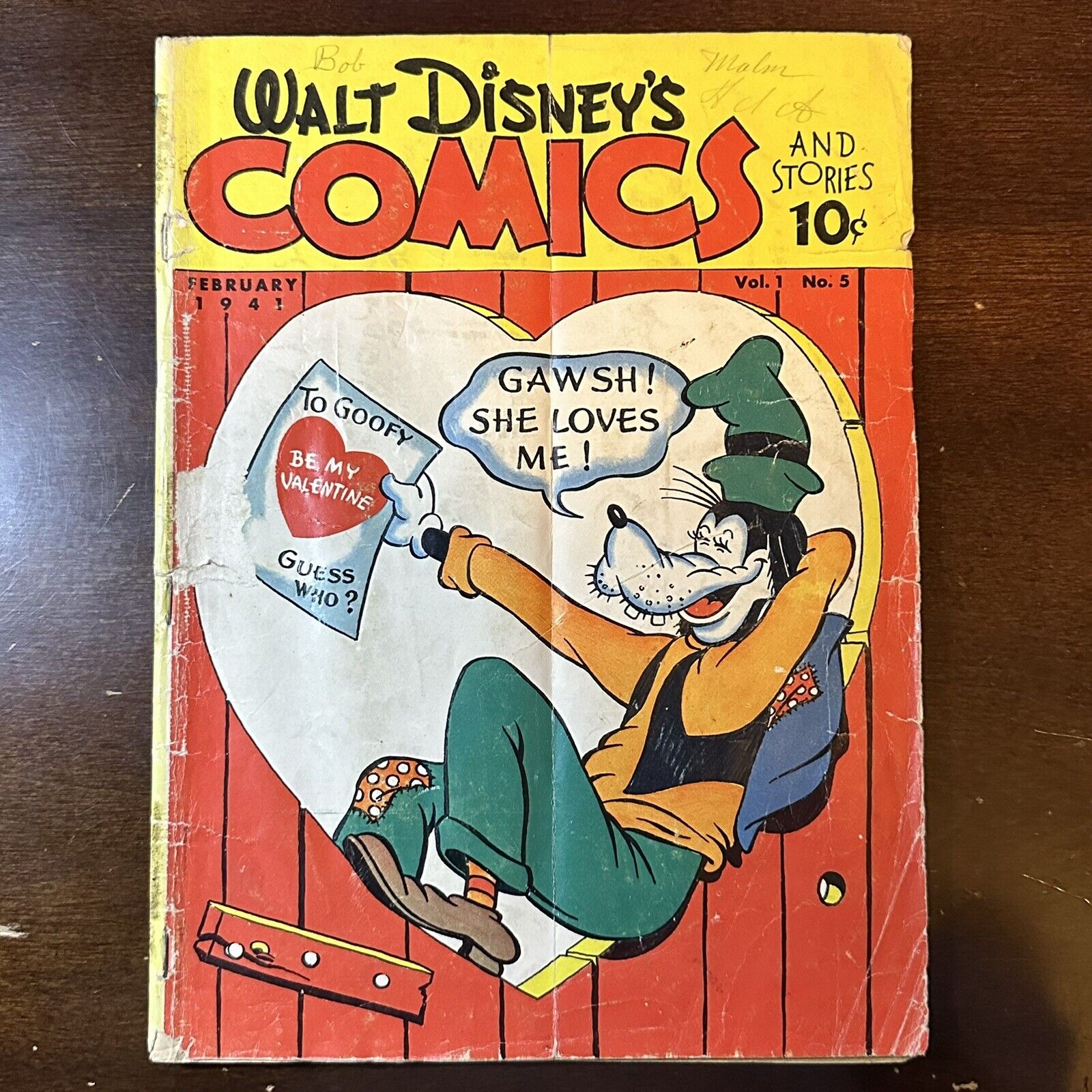Walt Disney's Comics and Stories #5 (1941) - Goofy! Mickey! Donald Duck!