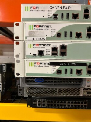 Fortinet FortiGate 100D Security Appliance (FG-100D)