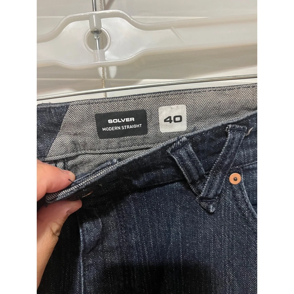 Volcom Solver Modern Straight Mens Jeans -NWT  Size 40x33 - Image 2 of 4