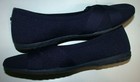 GLORIA VANDERBILT Womens Size 10 Navy Blue Debbie Fabric Flats Dress Shoes Box  — photo 3