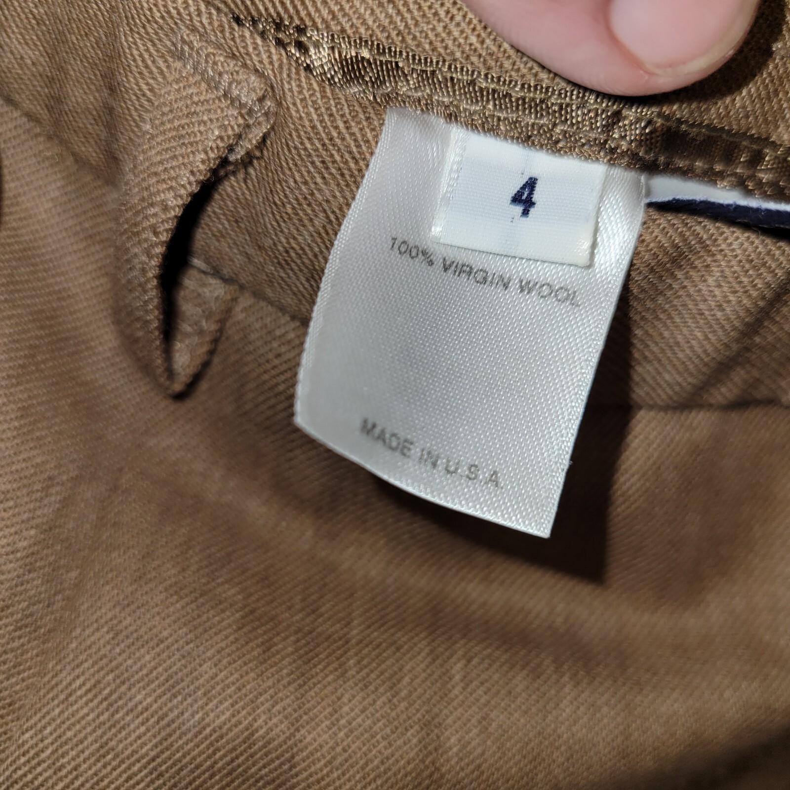 Pendleton Full Zip Jacket Wool Lined Chocolate Hi… - image 8