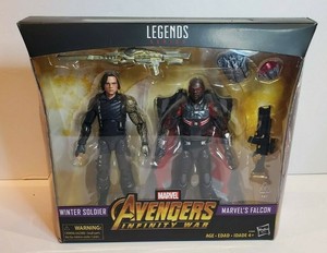 Marvel Legends Avengers Infinity War 2 Pack Winter Soldier Falcon New Hasbro Ebay