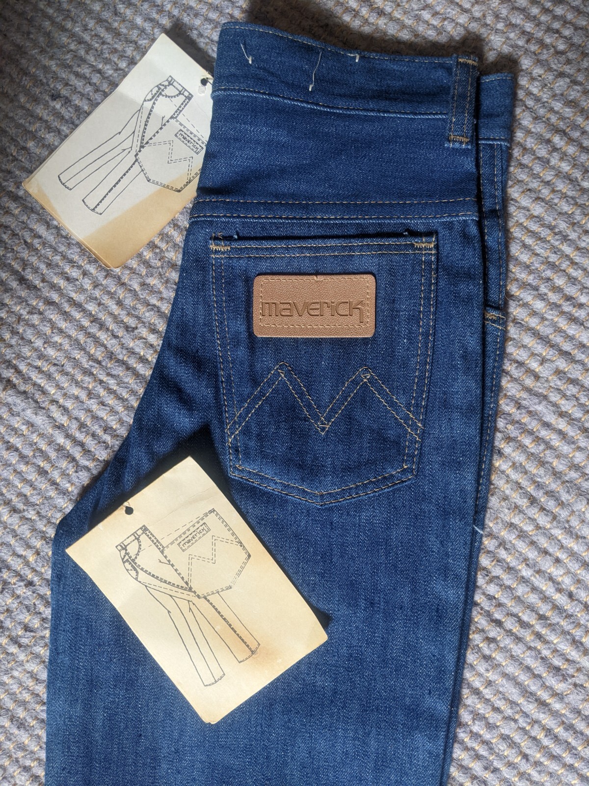 Vintage Maverick children's jean - boy/girl 24" waist (8)