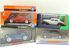 Solido Rio Matchbox Eligor 1/43 Lot 4 Modelle: Delahaye - Panhard - Alfa Romeo
