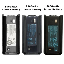 1500Mah / 2200 Mah / 3000Mah Battery for Kenwood TK-3312 TK-2200 TK-2207 Radios