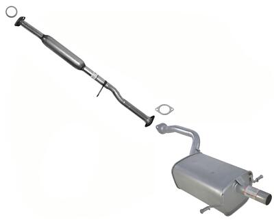 #ad Muffler Exhaust Pipe System For 2007 Impreza amp; Impreza Outback 2.5L Non Turbo $316.00