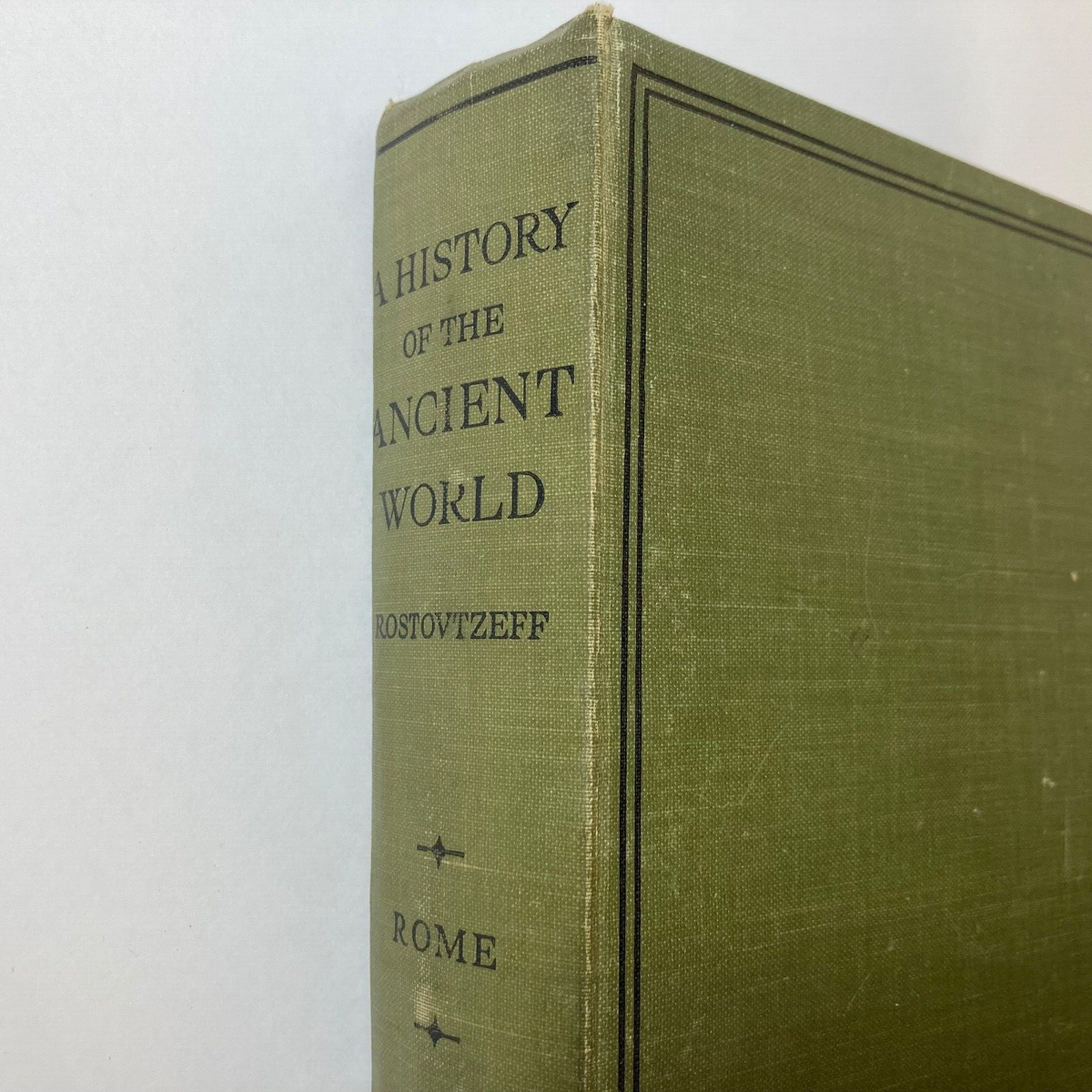 History of the Ancient World, Volume II Rome, M. Rostovtzeff 1928