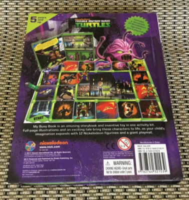 Nickelodeon Teenage Mutant Ninja Turtles My Busy Books Only 9