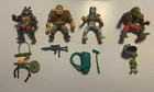 Vintage 1989-90 TMNT Teenage Mutant Ninja Turtles Figures  Lot Of 4