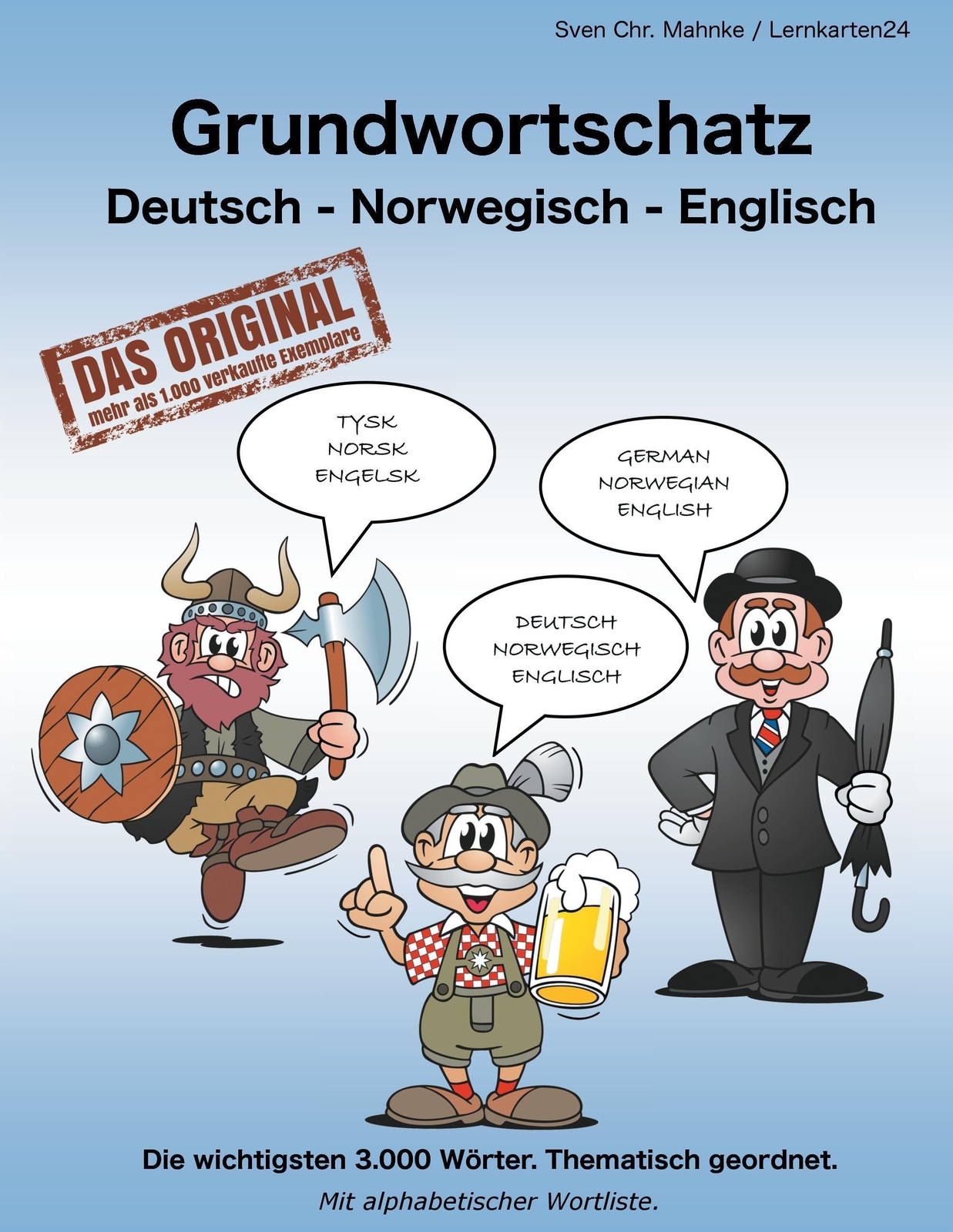 Thumbnail - Grundwortschatz Deutsch - Norwegisch - Englisch | Sven Chr. Müller (u.