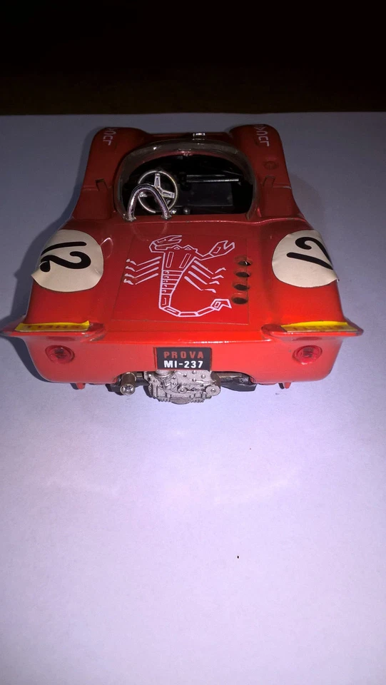 Politoys-Serie-S-art-584 Abarth 2000 Scala 1/25 del 1968 - Immagine 4 di 4