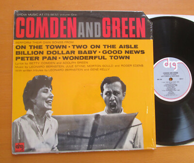 COMDEN AND GREEN Betty Comden Adolph Green NEAR MINT 1984 DRG Records MRS 906