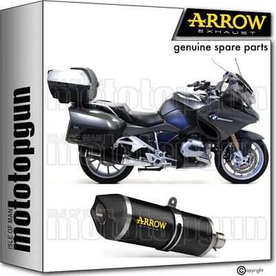 Exhaust black aluminium c mrt arrow bmw r1200 r-1200 rt 14/16