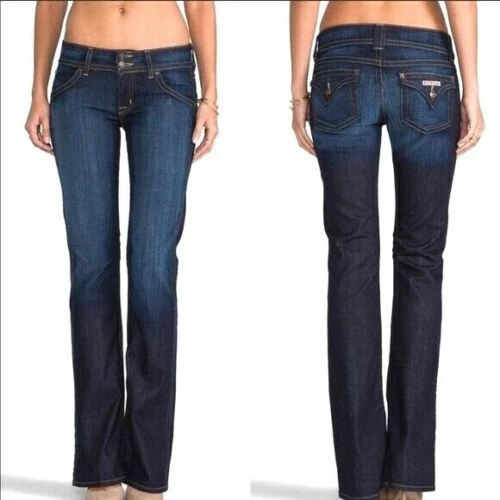 Jeans Hudson Femme Taille 24 - Coupée Boot Cut, Poche à Rabat - état Comme Neuf !