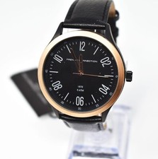 Image of French Connection Classic Quartz Watch with Leather Strap FC1331B