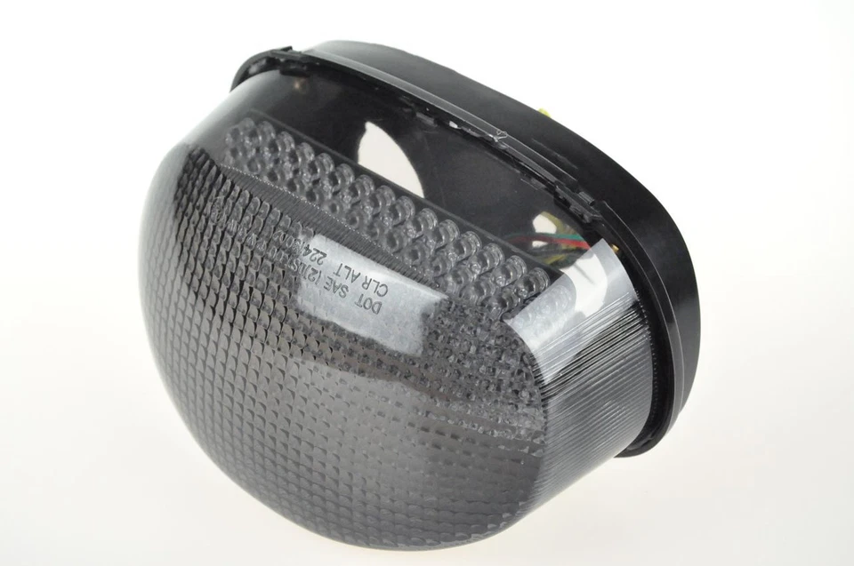 Luz trasera LED señal de giro apta para Triumph 955i TT600 Sprint velocidad triple/cuatro ahumados Foto 2 de 4