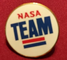 VINTAGE NASA TEAM Red,White & Blue PIN MINT FREE SHIPPING!!
