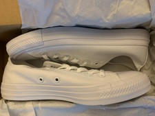 chuck taylor all star ox white mono