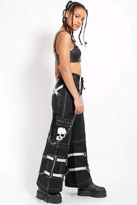 Tripp NYC Skull Bondage Pants [Black/White] | eBay