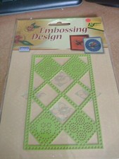 SALE EMBOSSING DESIGN STENCIL FOR SCRAPBOOKING NEW 11X7.5 CM JJ1562
