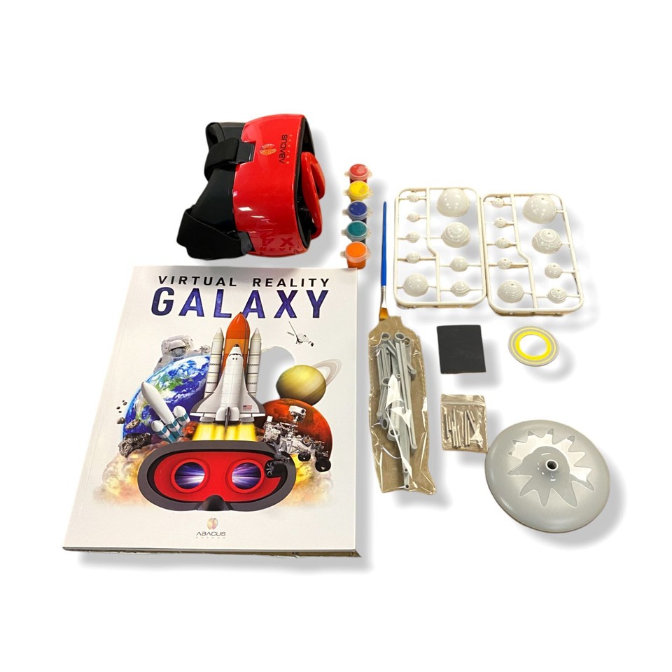 59 Abacus Brands Virtual Reality Galaxy Interactive STEM Learning Book