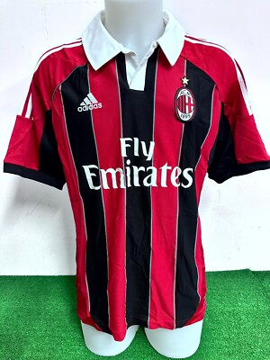 MAGLIA MILAN 13 NO MATCH WORN ISSUE SHIRT JERSEY VINTAGE CAMISETA
