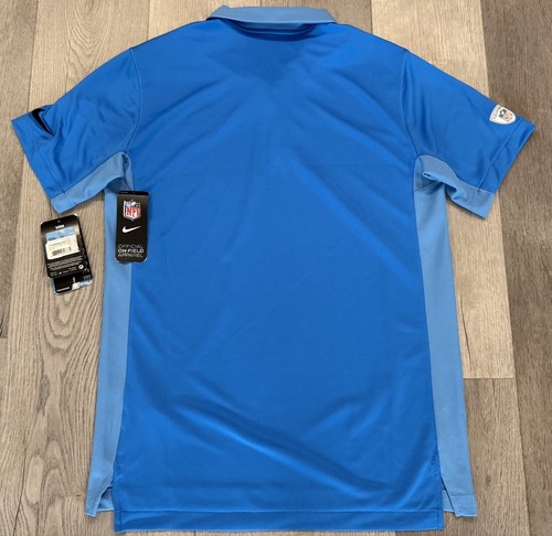 Tennessee Titans Nike Men’s Blue Team Issued Polo Shirt - Medium - 第 2/6 張圖片