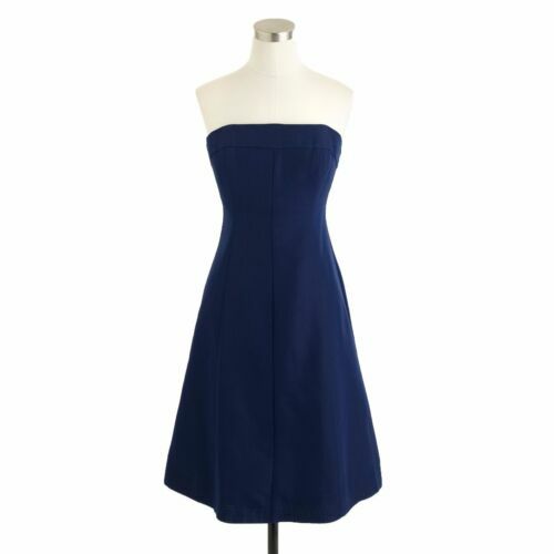 NWT $98 J.CREW WOMEN BLUE FLOWER DRESS ,SIZE 00P | eBay