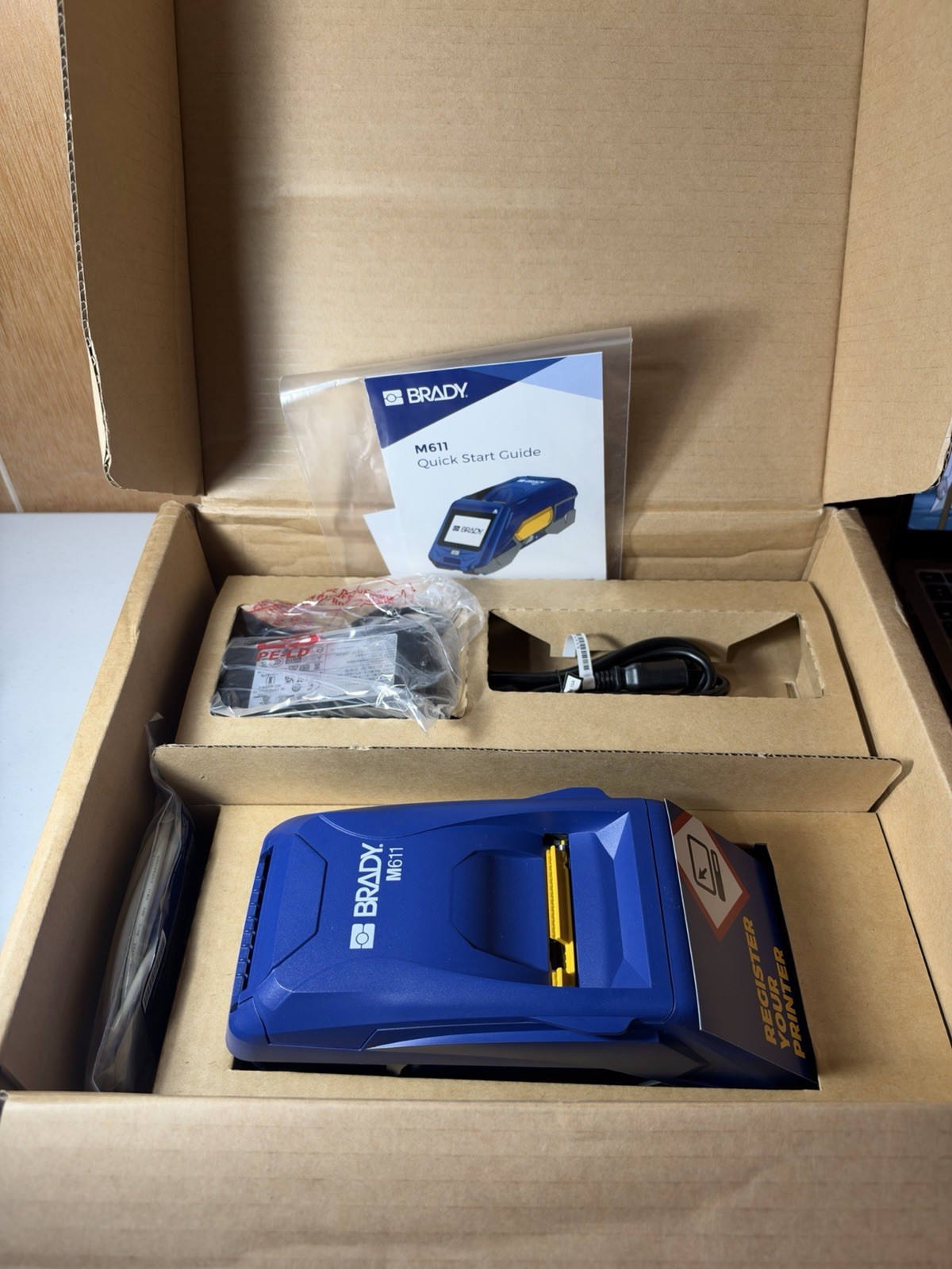 Brady M611 Mobile Label Printer - Blue