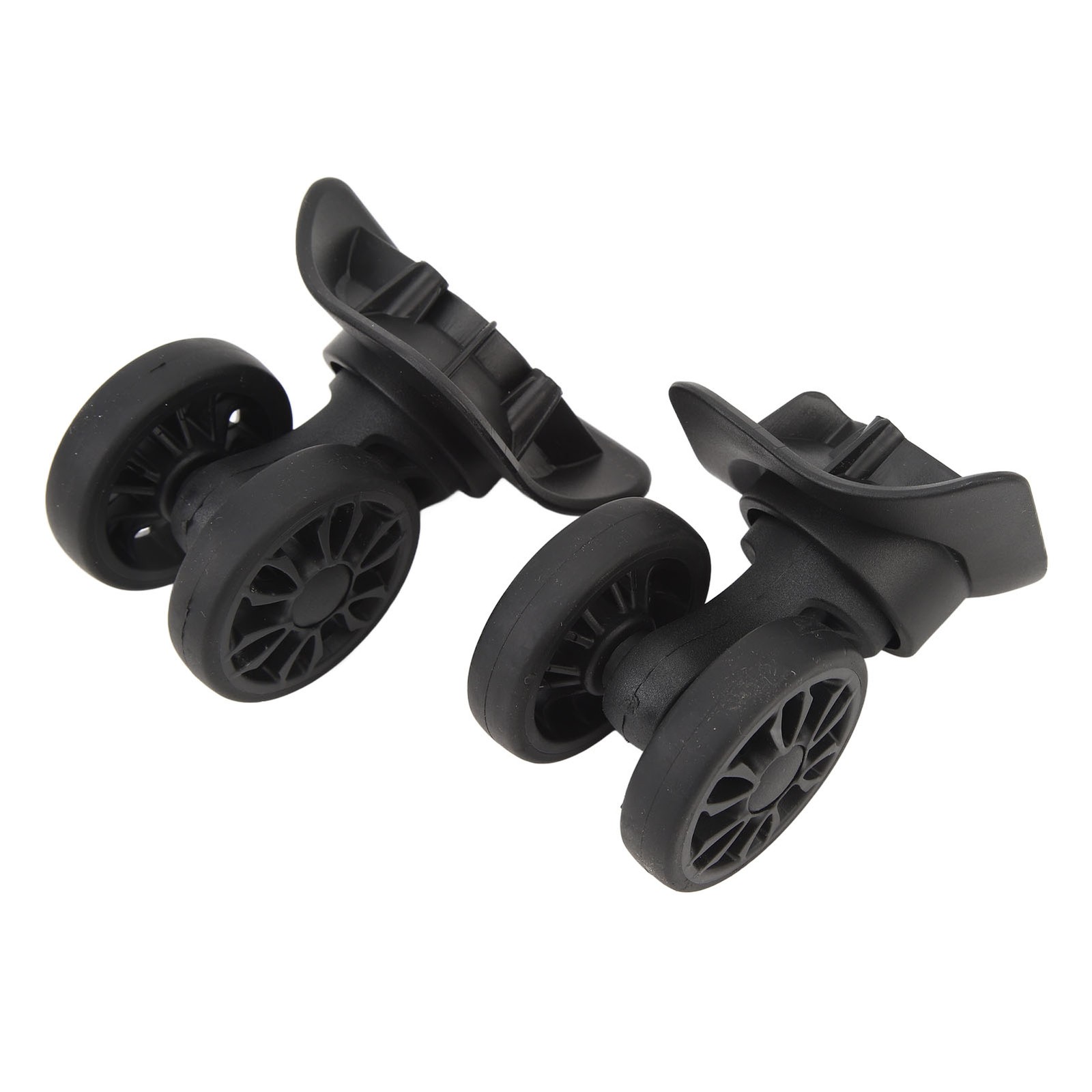 2pcs Suitcase Caster Luggage Replacement Luggage Wheel For Repairing LW