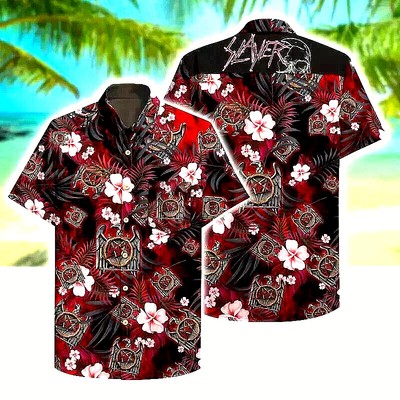 New Slayer Music Lover Hawaiian Shirt Aloha Beach Summer