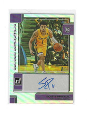 2022-23 Panini Donruss Basketball Signature Series Auto #SS-SPJ Scotty Pippen Jr