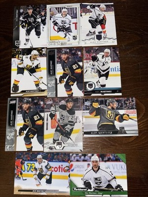 Alec Martinez Knights/Kings 10 Card Lot