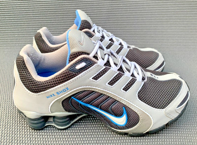 Womens Size 8.5 - Nike Shox Navina+ Black Grey Silver