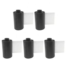 5Pieces Reloadable Film Canisters Film Case for 35mm/135mm Negative Film