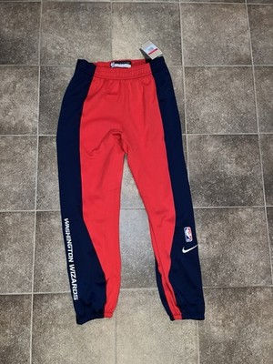 Nike NBA Washington Wizards warm up button down pants PE DSWT