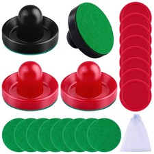 Professional Air Hockey Paddles Pushers  Pucks Replacement Set