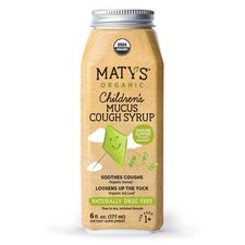Maty's Organic Children's Mucus Cough Syrup, Made with Organic Honey, Thyme ...