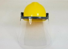 Klein Tools 60017 V-Gard Hard Cap With Faceshield Yellow "Made In USA"