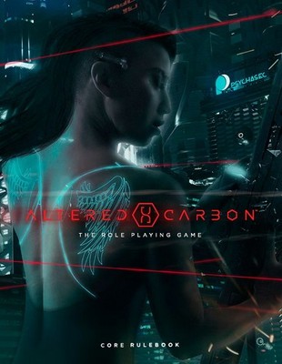 Altered Carbon Role Playing Game Core Rulebook & GM Screen - Netflix Cyberpunk