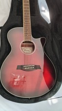 Ibanez AEG24II-THS Right-Handed Electro-Acoustic Slim Body Guitar, in Stagg Case