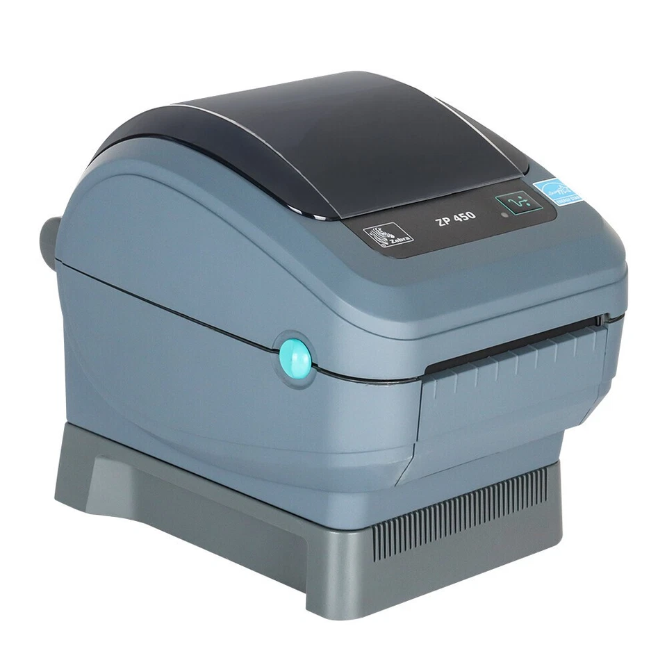 Zebra ZP450 Direct Thermal Shipping Label USB Printer Barcode - Image 3 of 4