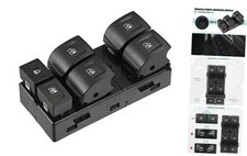 Front Left Driver Side Master Power Window Switch Fit for Chevrolet Colorado