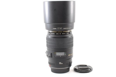 Canon EF 100mm F/2.8 Macro USM Prime Lens Full Frame Tested Working Japan #027