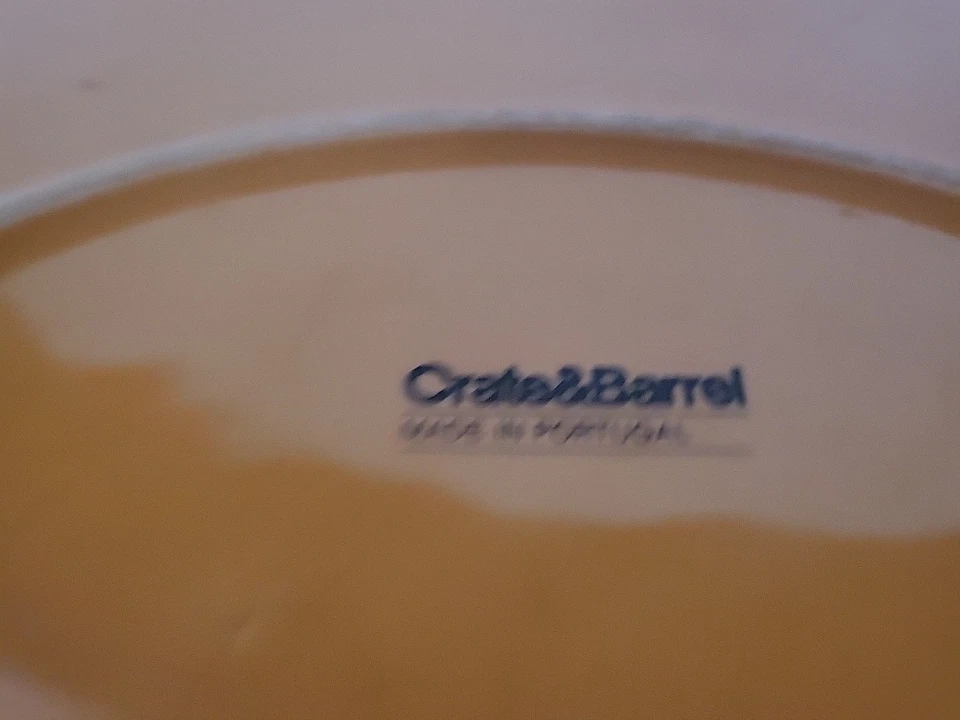 "Cajón y barril naranja ovalado plato para servir/bandeja para astillas y inmersiones 16""" Foto 4 de 4