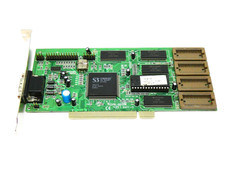S3 TRIO VIRGE/DX 86C375 2MB VGA Card - PCI Slot