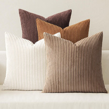 MIULEE Boho Farmhouse Throw Pillow Covers 18x18 Inch Set of 4 Rustic Mordern Neu