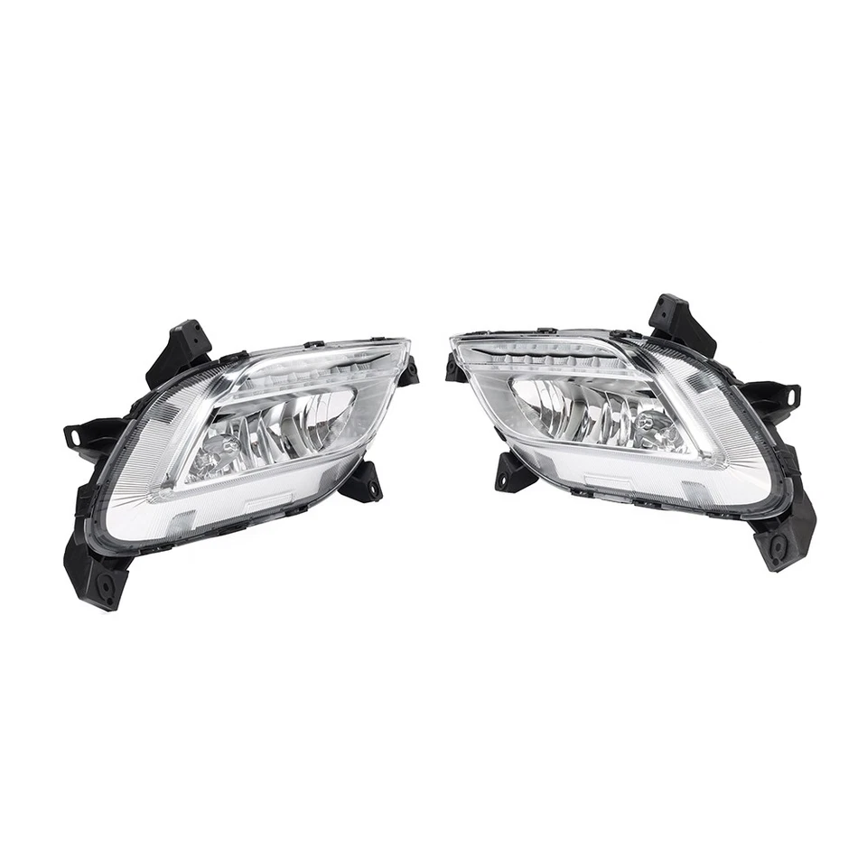 Front Fog Lights Daytime Running Lights For Kia Niro 2017-2019 - Image 4 of 4