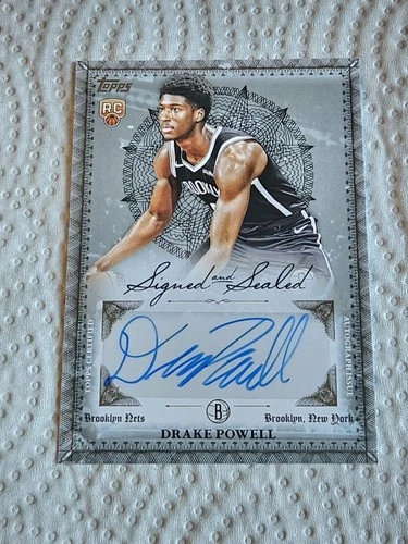 2025-26 Topps Signed and Sealed Drake Powell Rookie Auto #BSI-DP