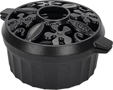 Wood Stove Steamer: Cast Iron Fireplace Humidifier | Indoor Pot for Home Heat...